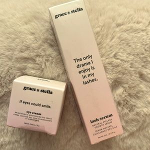 Grace and Stella Brand eye cream and lash serum